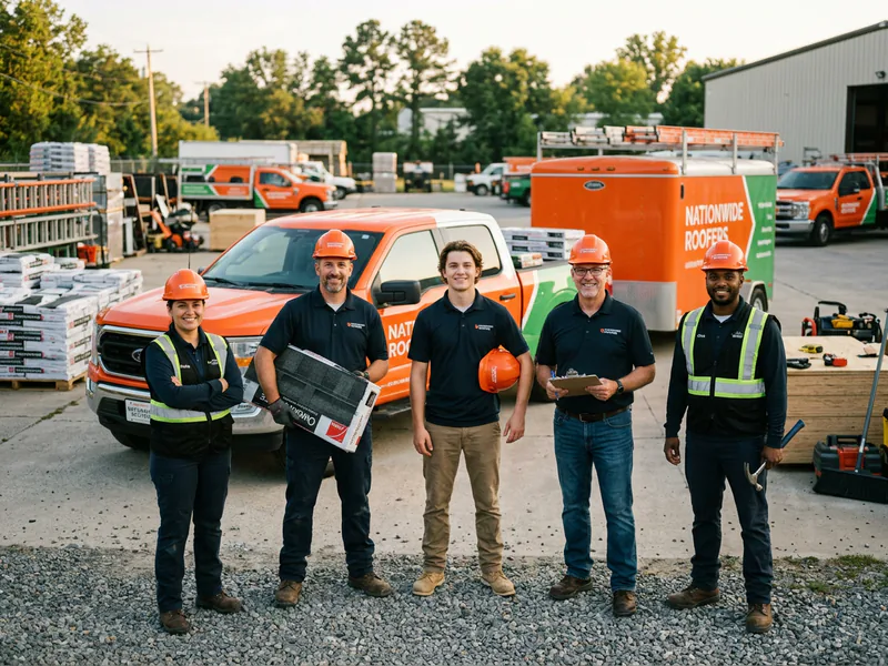 Natiowide Roofers - roof installation in Flat Rock near me